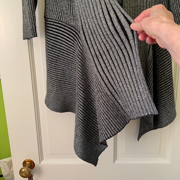 Once 1 Again Metallic Sweater Jacket - Picture 7 of 11